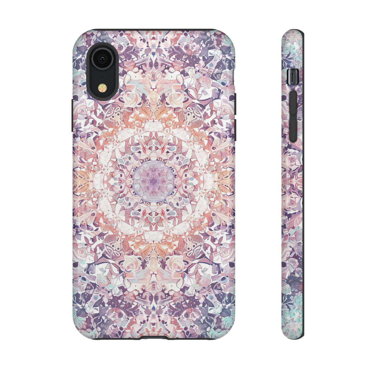 Symmetric Mandala Harmony - Protective Phone Case