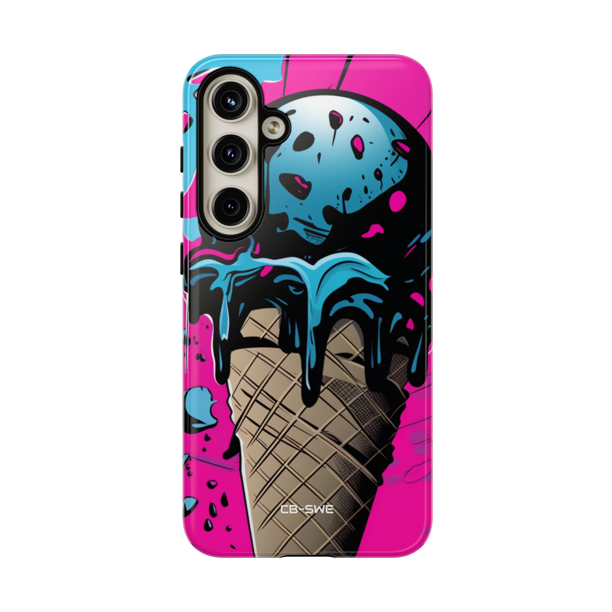 Vibrant Ice Cream Splash - Samsung Case