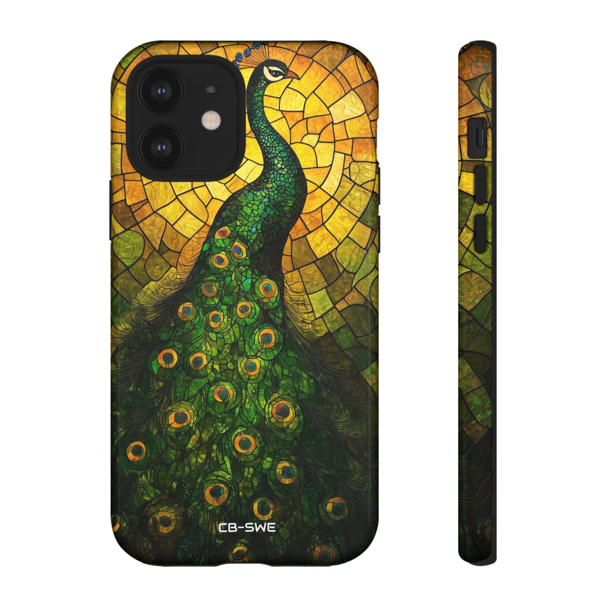 Peacock Spreads Light - iPhone Case
