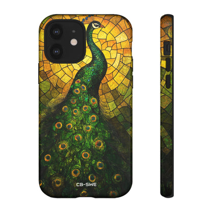 Peacock Spreads Light - iPhone Case