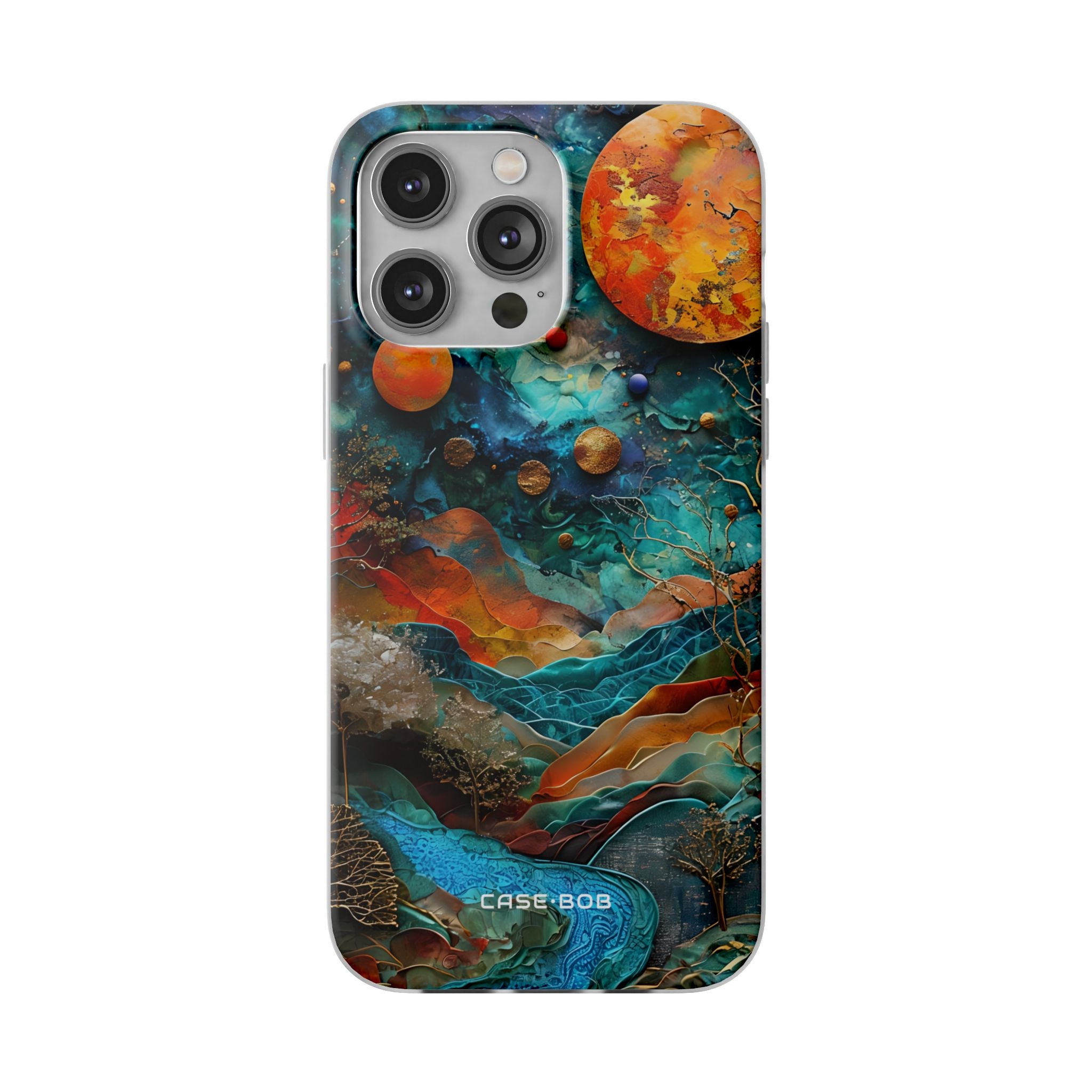 Celestial Ember iPhone 14 Pro Max Case - Soft