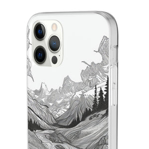 Monochrome Serenity | Flexible Phone Case for iPhone