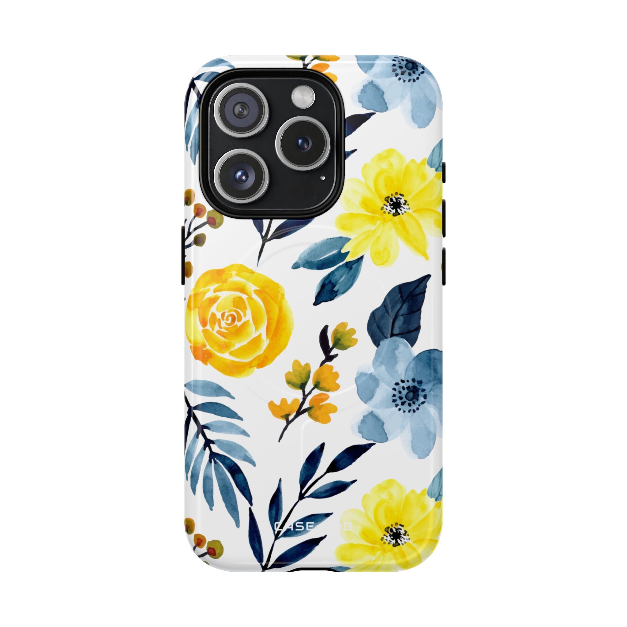 Golden Bloom iPhone 15 Pro Case - Tough+
