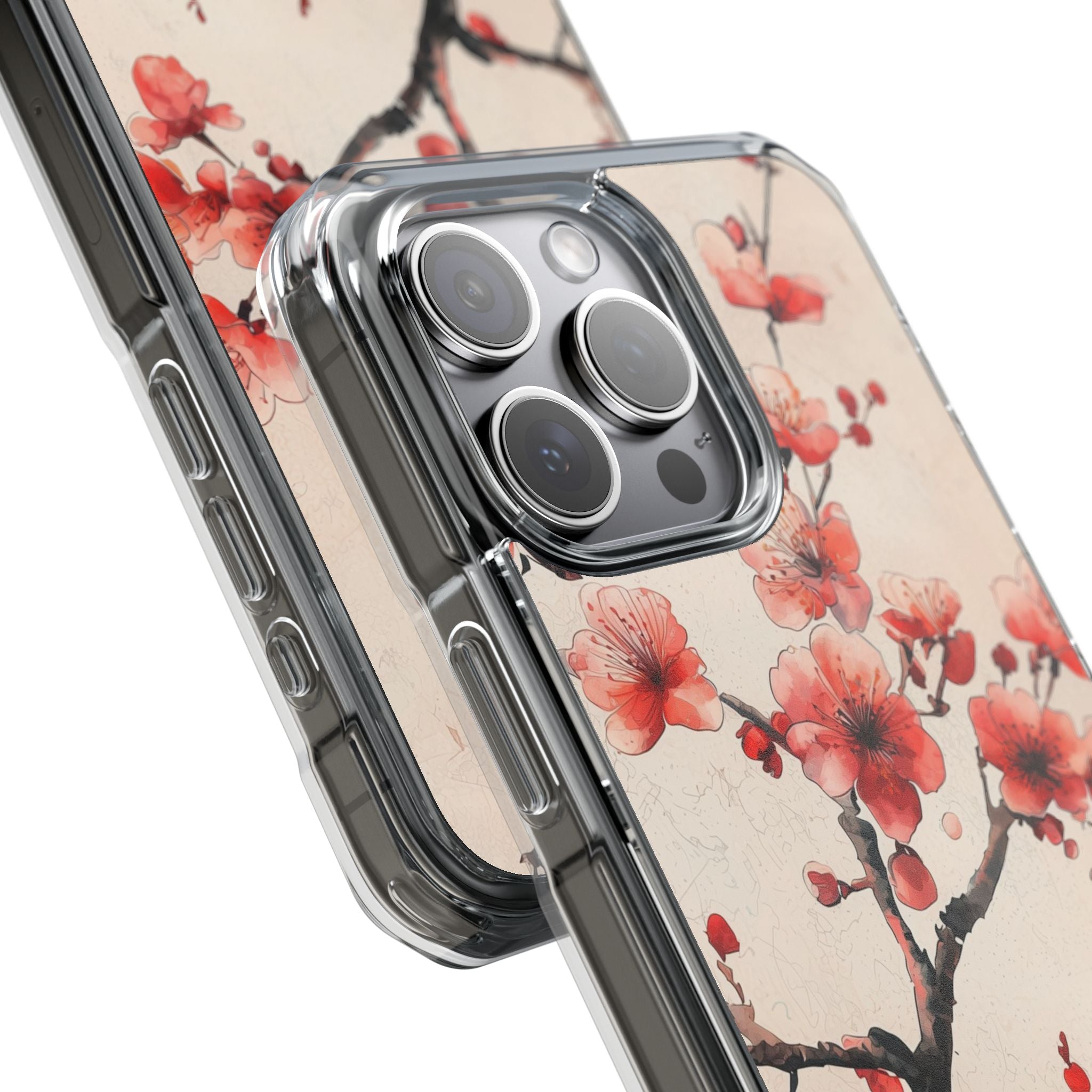 Blossom Shadow iPhone 15 Pro Max Case - Impact