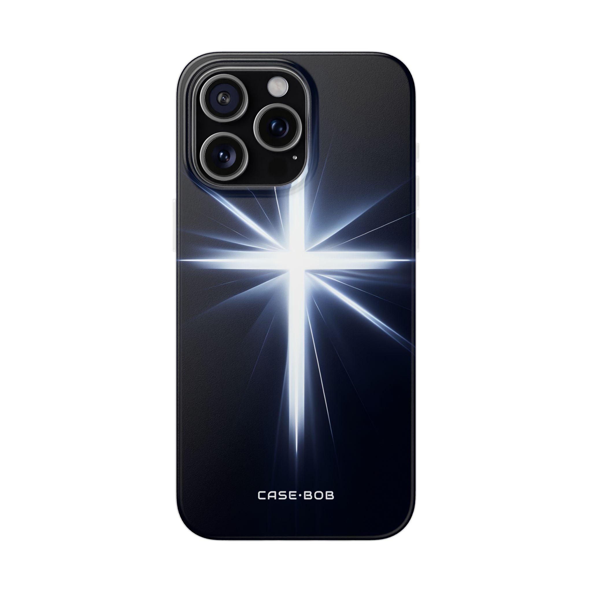 Glowing Crossburst iPhone 15 Pro Max Case - Soft