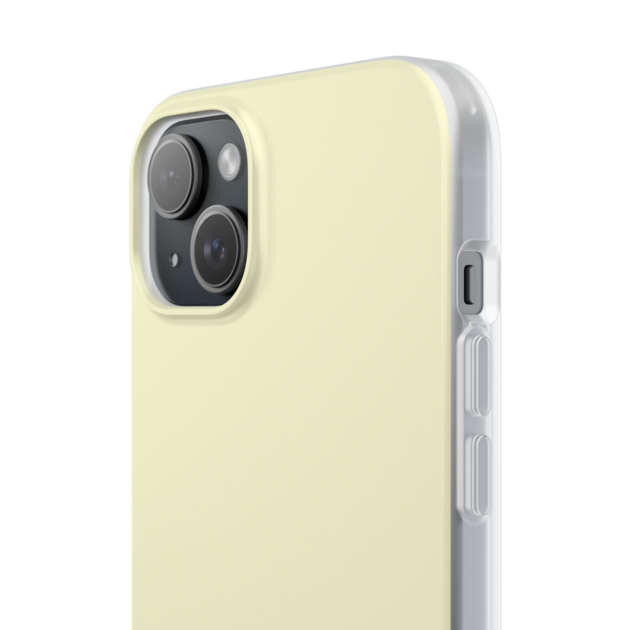 Light Golden Rod Yellow iPhone 15 - Flexi Phone Case