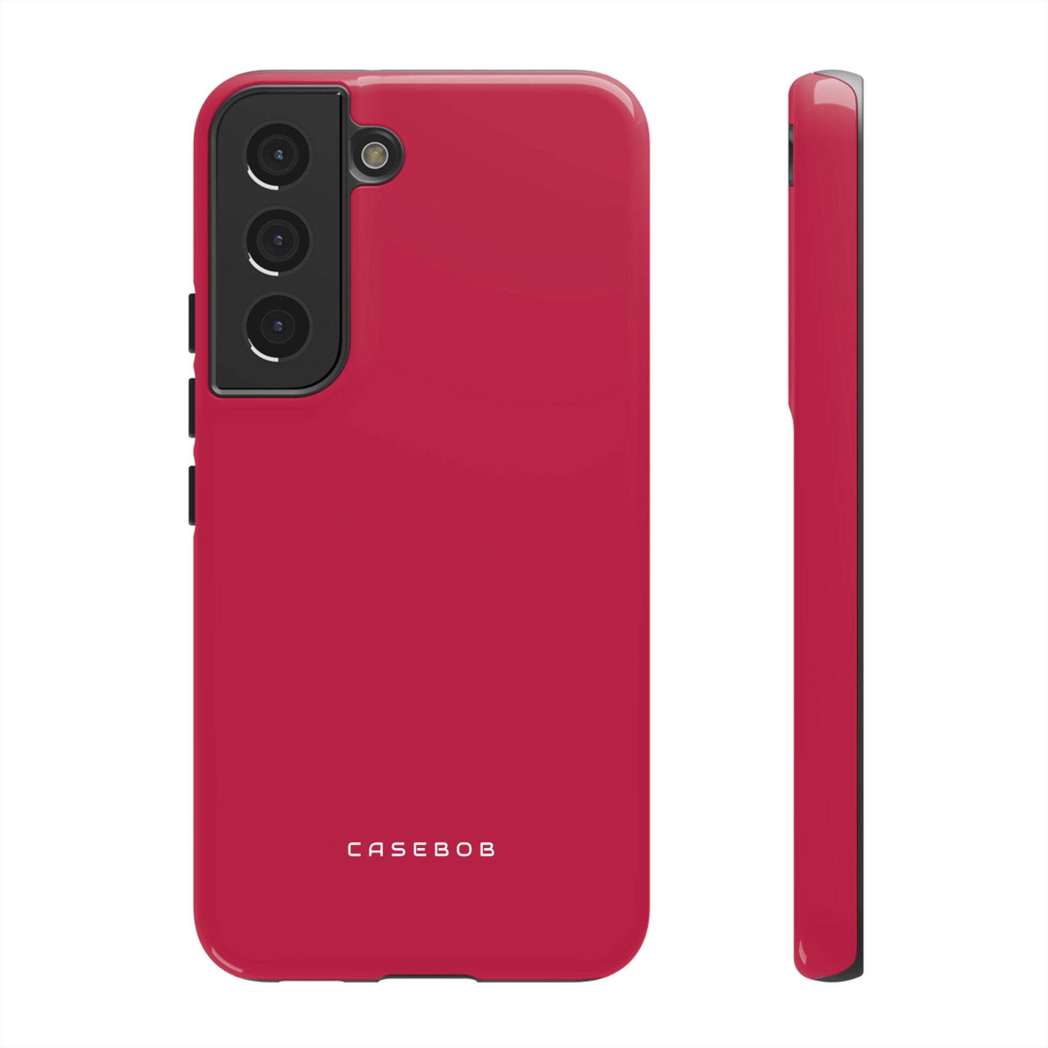 Bright Maroon - Protective Phone Case