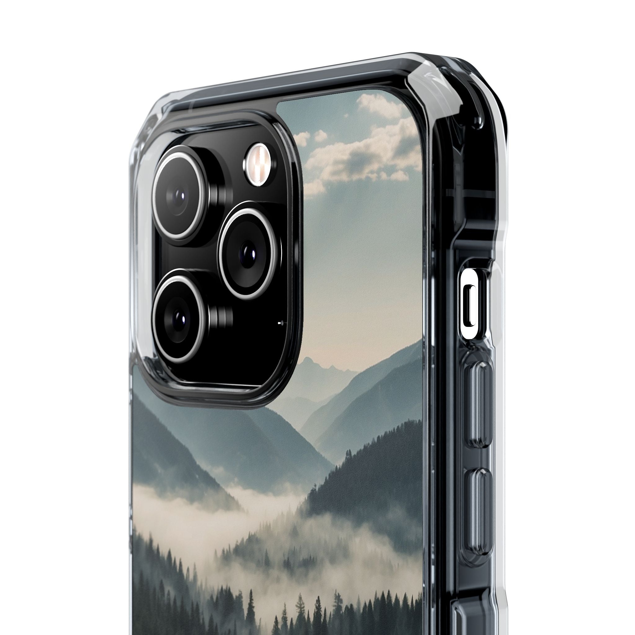 Misty Forest Embrace iPhone Case - Impact