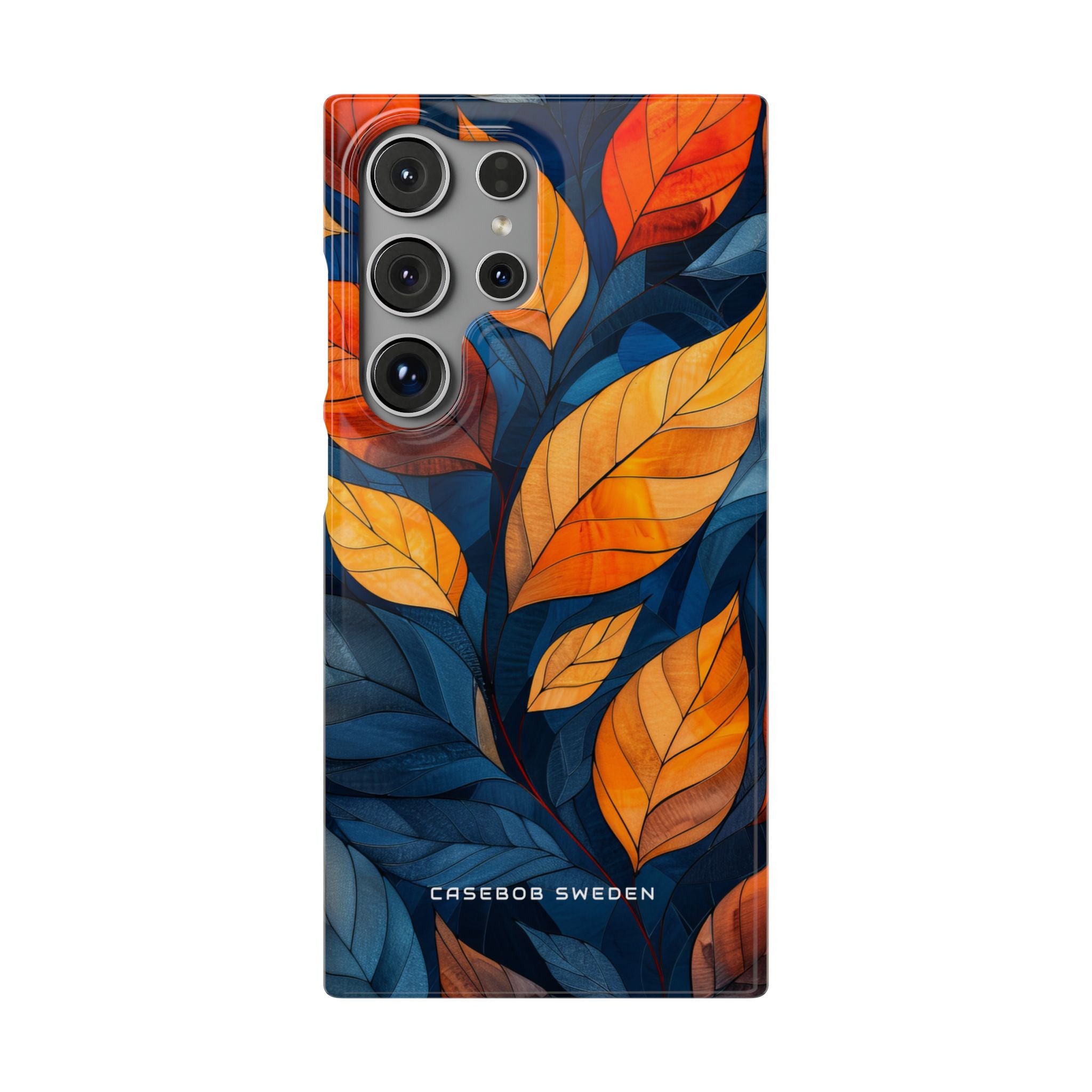 Stained Glass Blossoms Samsung S24 - Slim Phone Case