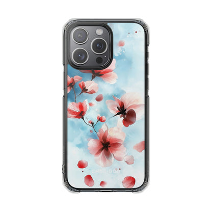 Pink Blossom Drift iPhone 15 Pro Max Case - Impact