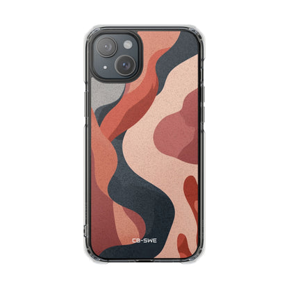 Flowing Earth Tones iPhone Case - Impact
