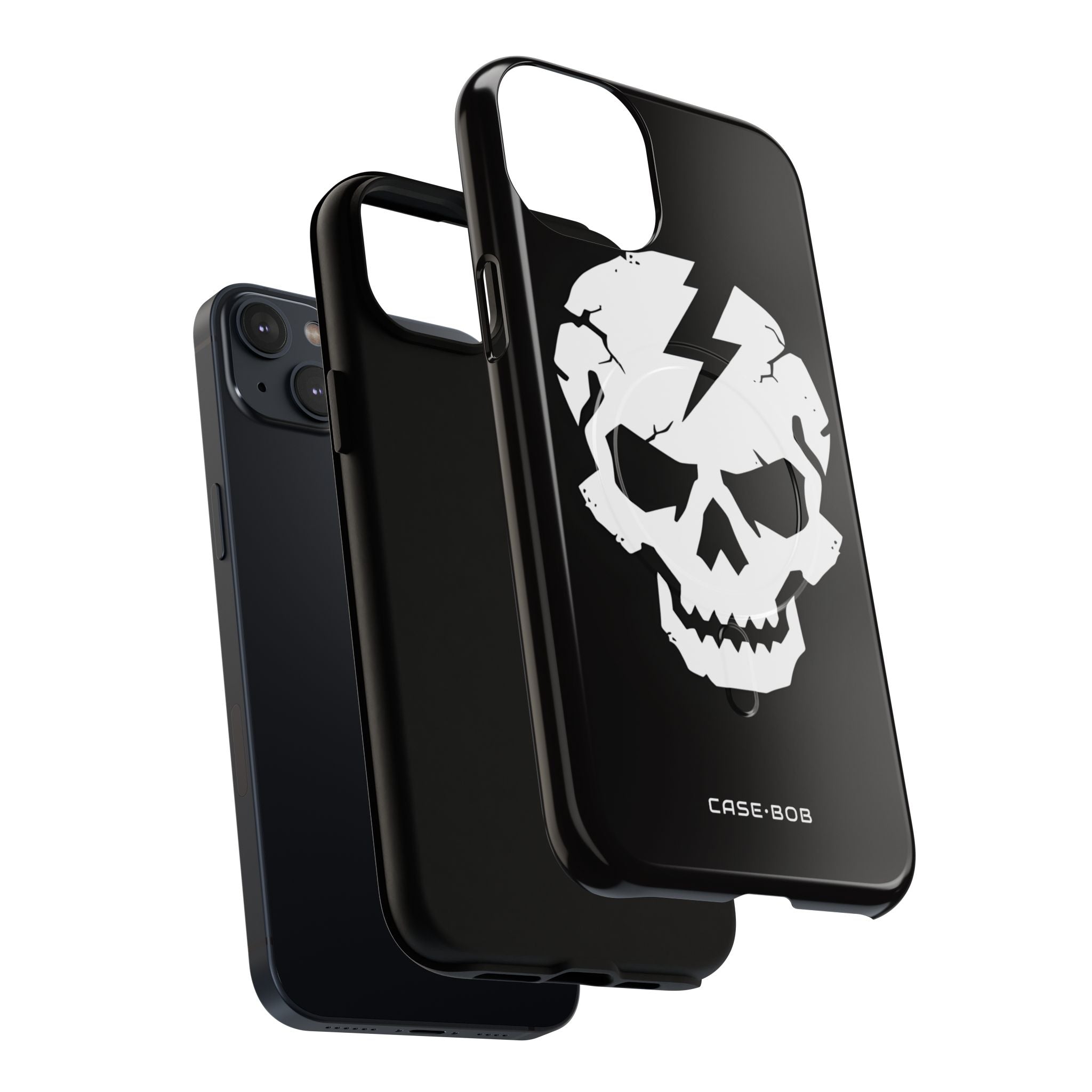 Lightning Skull iPhone 14 Plus Case - Tough+