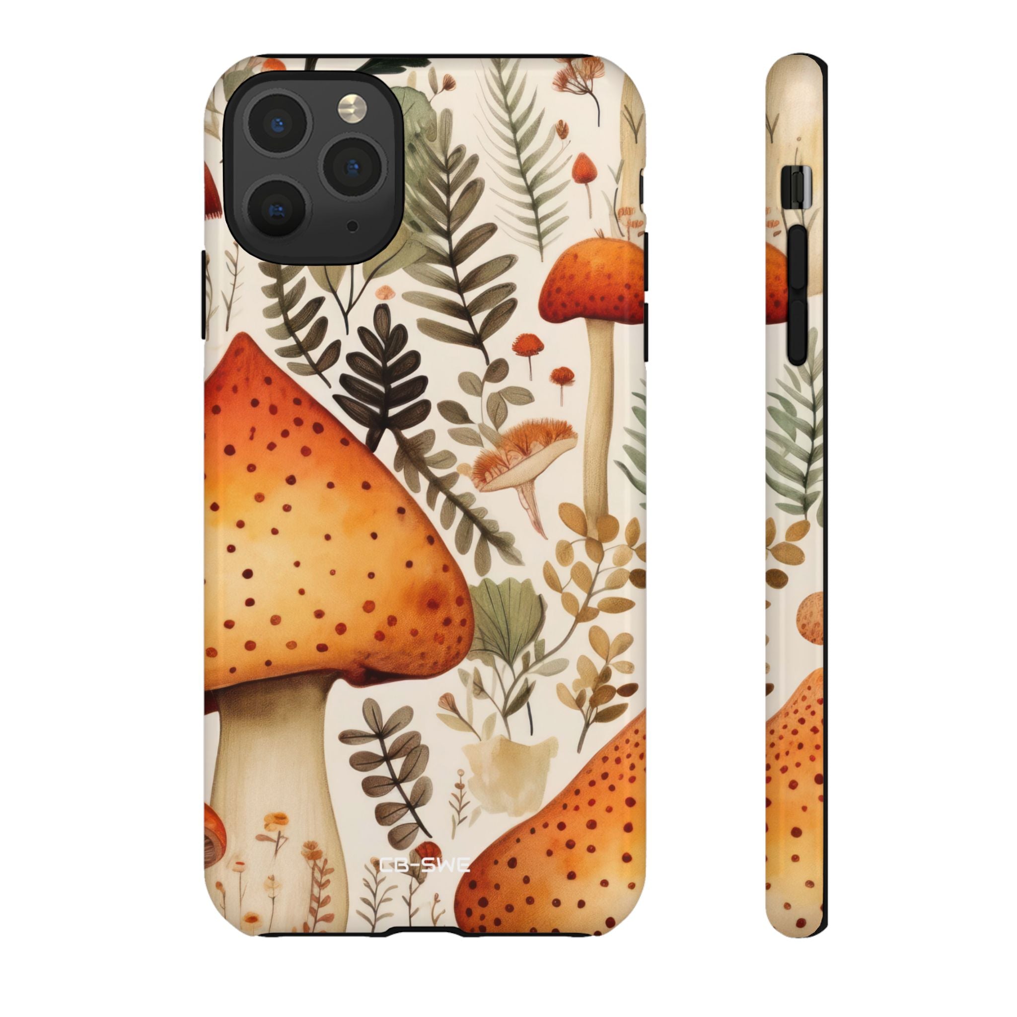Mushrooms Sprout Cheerfully - iPhone Case