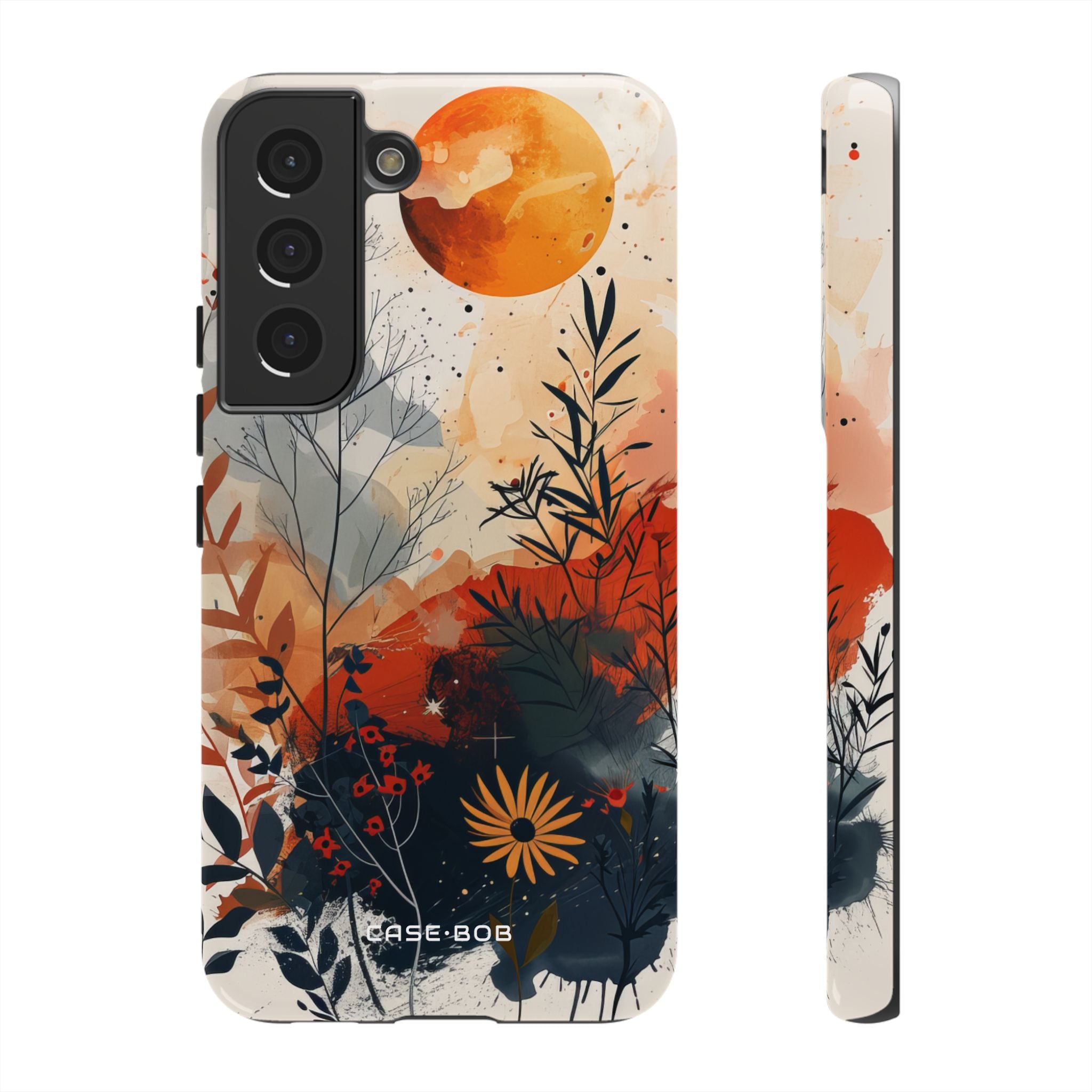 Orange Solstice Samsung S22 Case - Tough