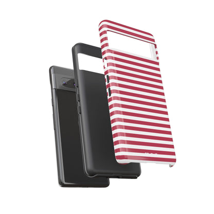 Red Stripes Wrap - Google Pixel Case