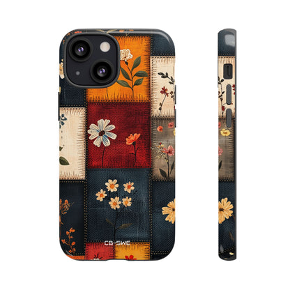 Floral Patches Bloom - iPhone Case