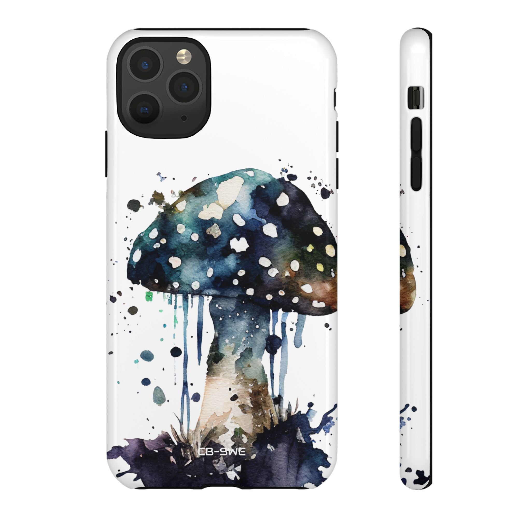 Whimsical Watercolor Mushroom - iPhone Case