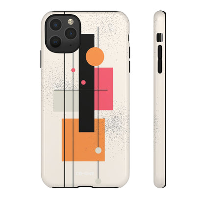 Shapes Dance Playfully - iPhone Case