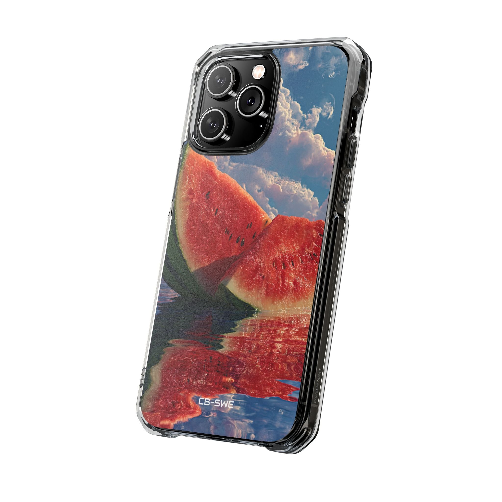 Watermelon Dream Reflection iPhone Case - Impact