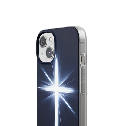 Glowing Crossburst iPhone 14 Case - Soft