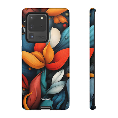 Vibrant Floral Harmony - Samsung Case