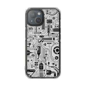 Circuit Innovation - Phone Case for iPhone (Clear Impact - Magnetic)