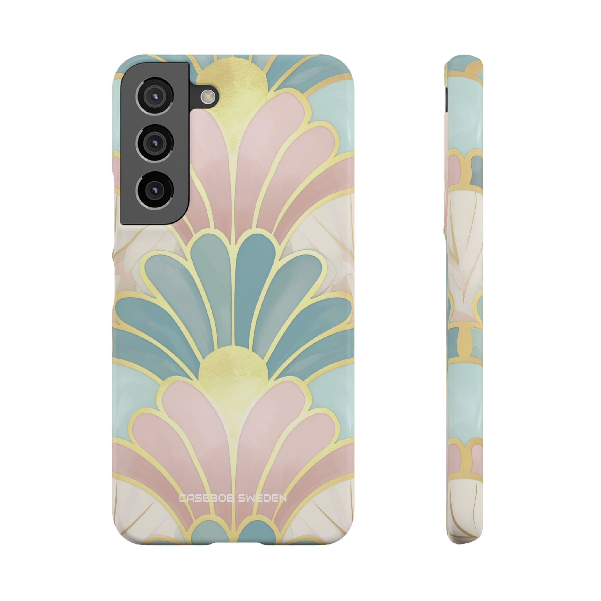 Pastel Deco Elegance - Slim Samsung S22 Phone Case