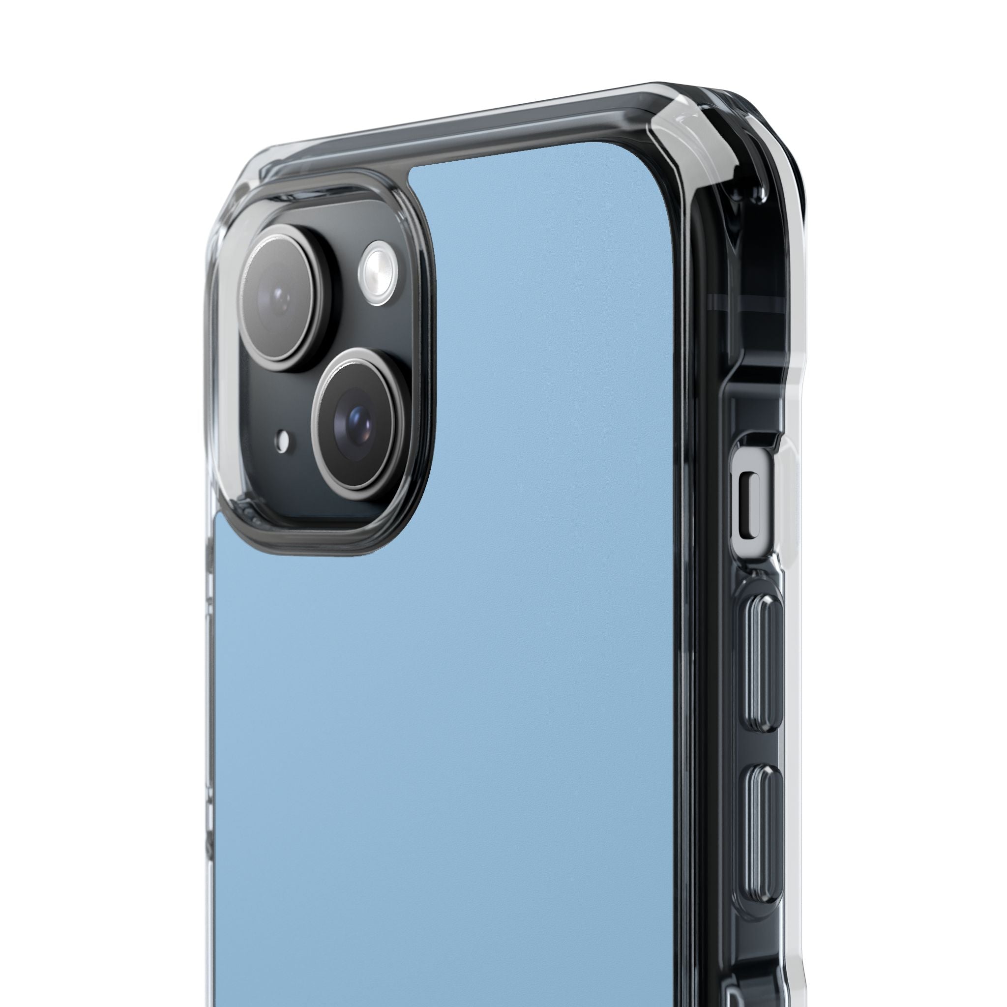 Pale Cerulean - Clear Impact Case for iPhone