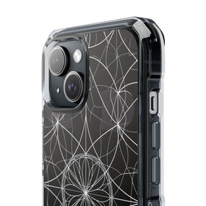 Symmetrical Elegance - Phone Case for iPhone (Clear Impact - Magnetic)