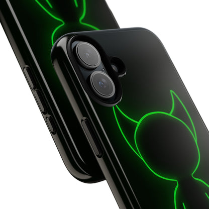 Neon Horned Spirit iPhone 16 Plus Case - Tough