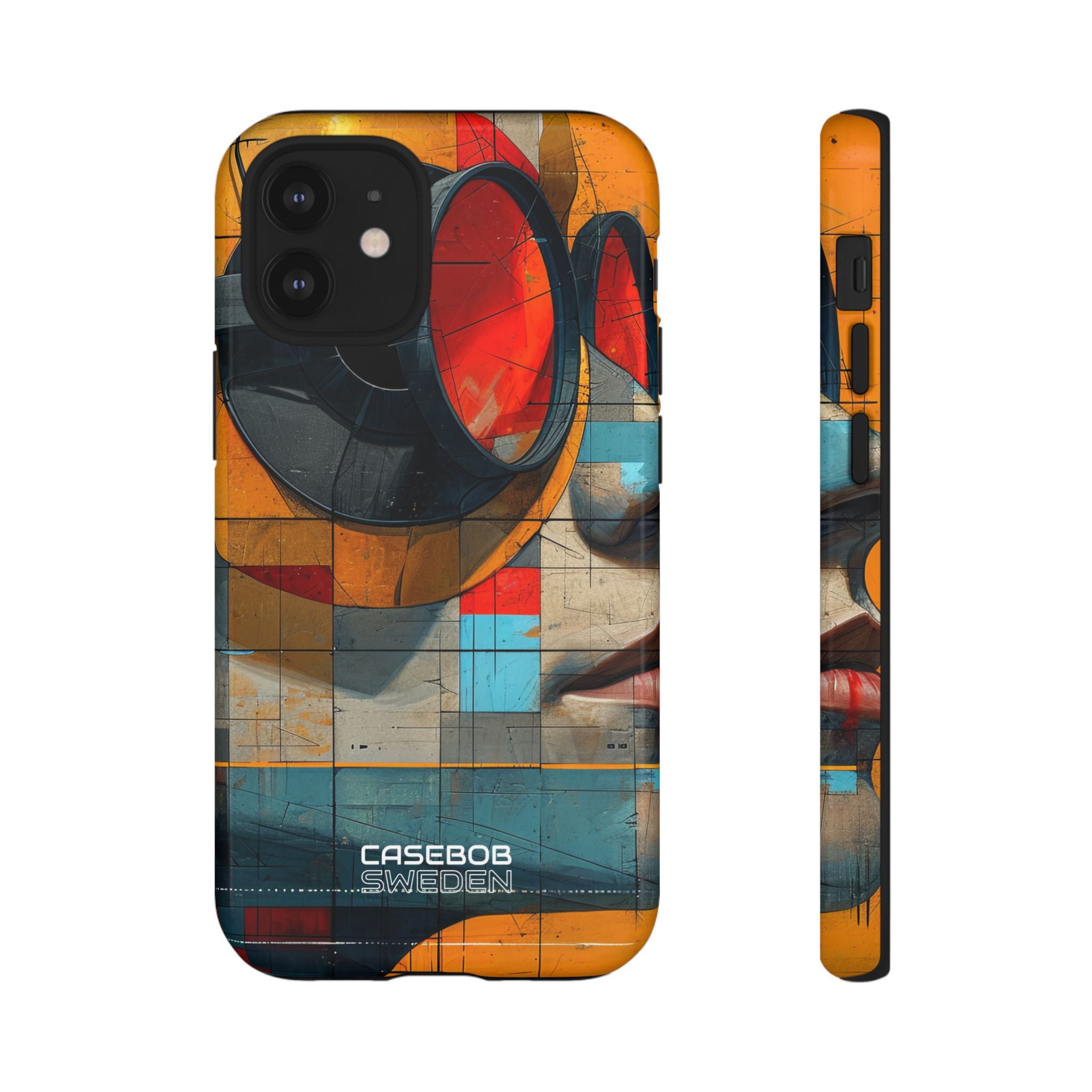 Futuristic Cubist Visions iPhone 12 - Tough