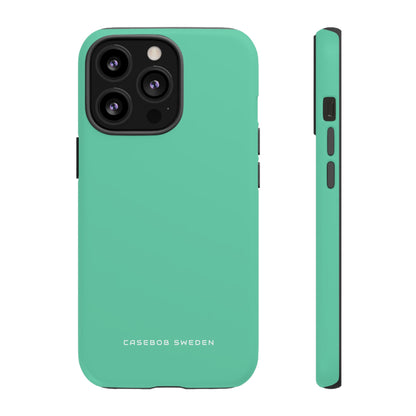 Medium Aquamarine iPhone 13 - Tough Phone Case