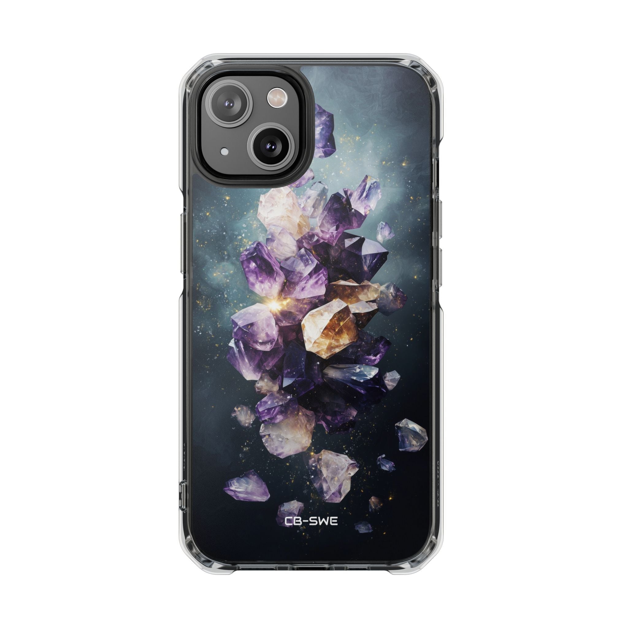Crystal Forms Emerge iPhone Case - Impact