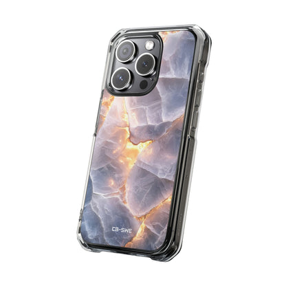 Glowing Stone Fragments iPhone Case - Impact