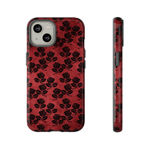 Rosemony Gothic Flower - Protective Phone Case