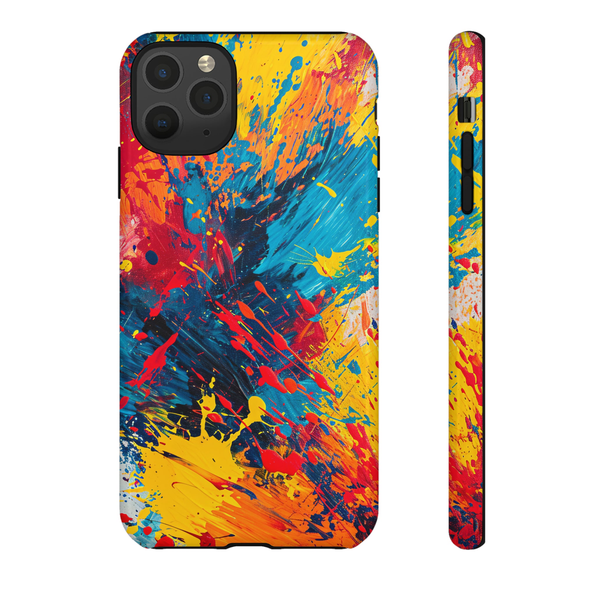 Artistic Brushstroke Bliss - Protective Phone Case