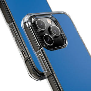 French Blue | Handyhülle für iPhone (Clear Impact Case – magnetisch) 