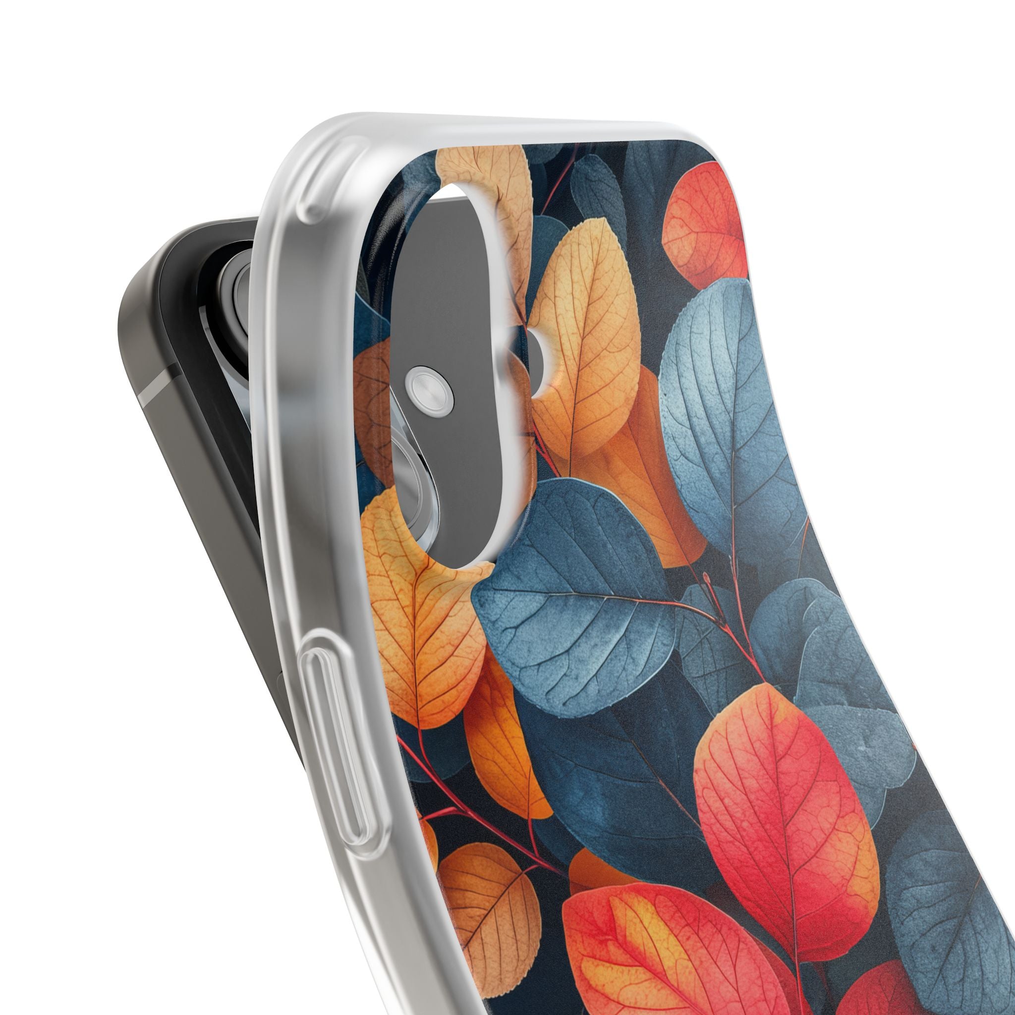 Vibrant Nature Leaves - Flexi iPhone 16 Phone Case