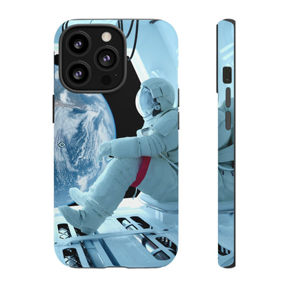 Astronaut inside Shuttle - Protective Phone Case