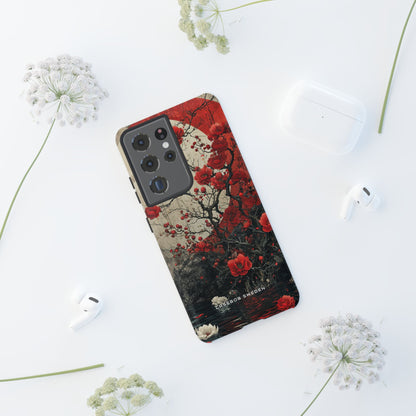 Zen Blossoms in Moonlight  Samsung S21 - Tough Phone Case