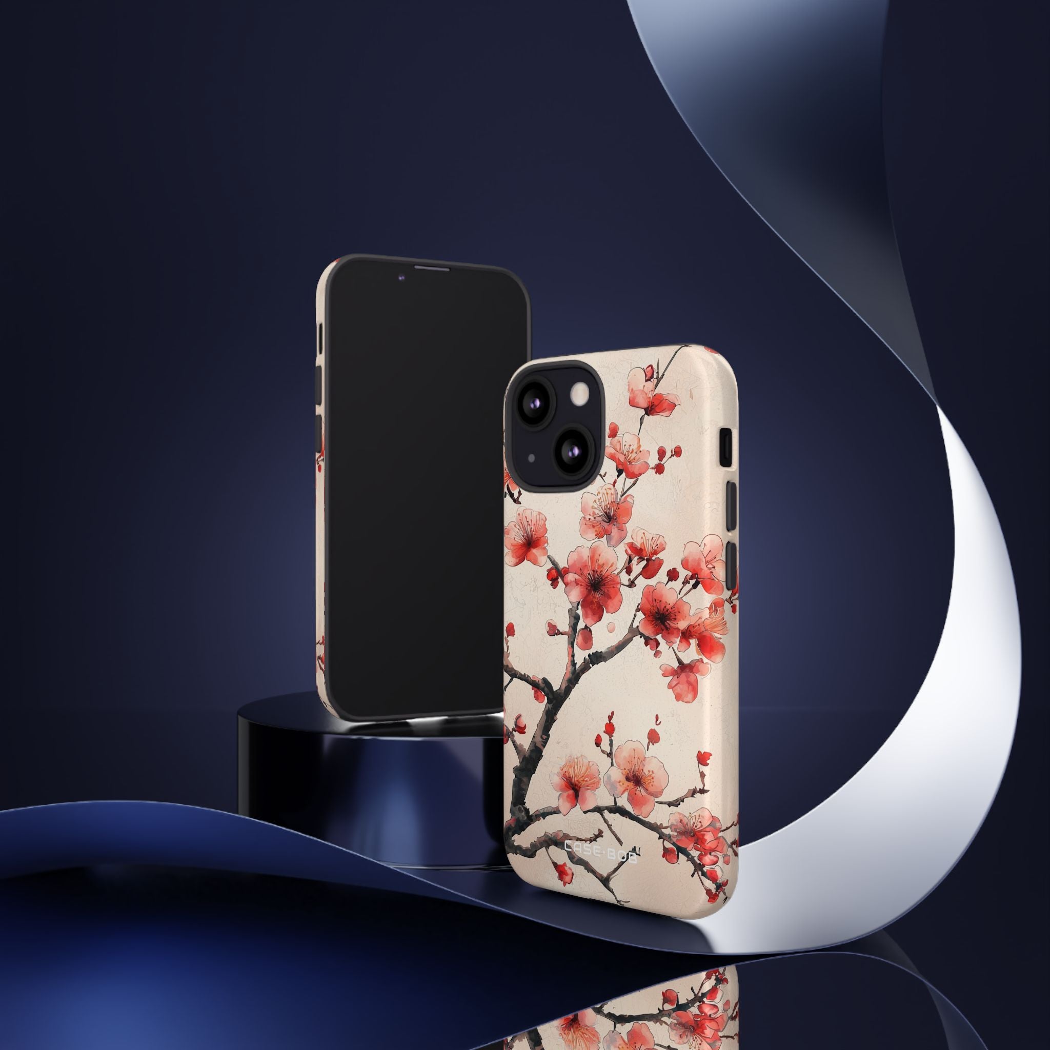 Blossom Shadow iPhone 13 Mini Case - Tough