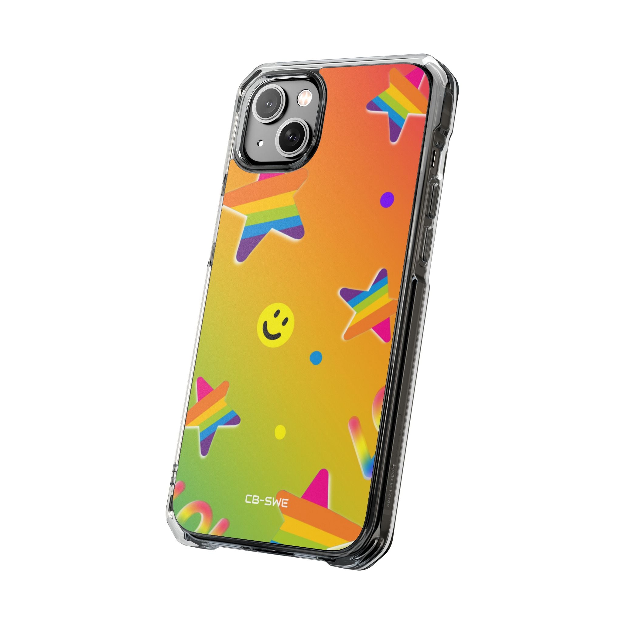 Vibrant Pop Whimsy iPhone Case - Impact