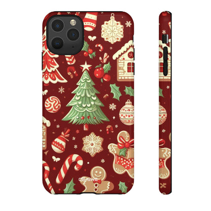 Gingerbread Joy Awaits - iPhone Case