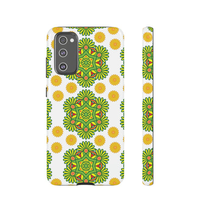 Lime Mandela - Protective Phone Case