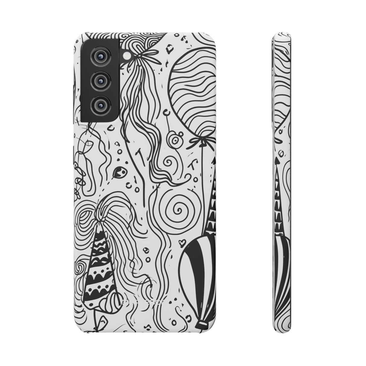 Whimsical Festivity | Slim Phone Case for Samsung