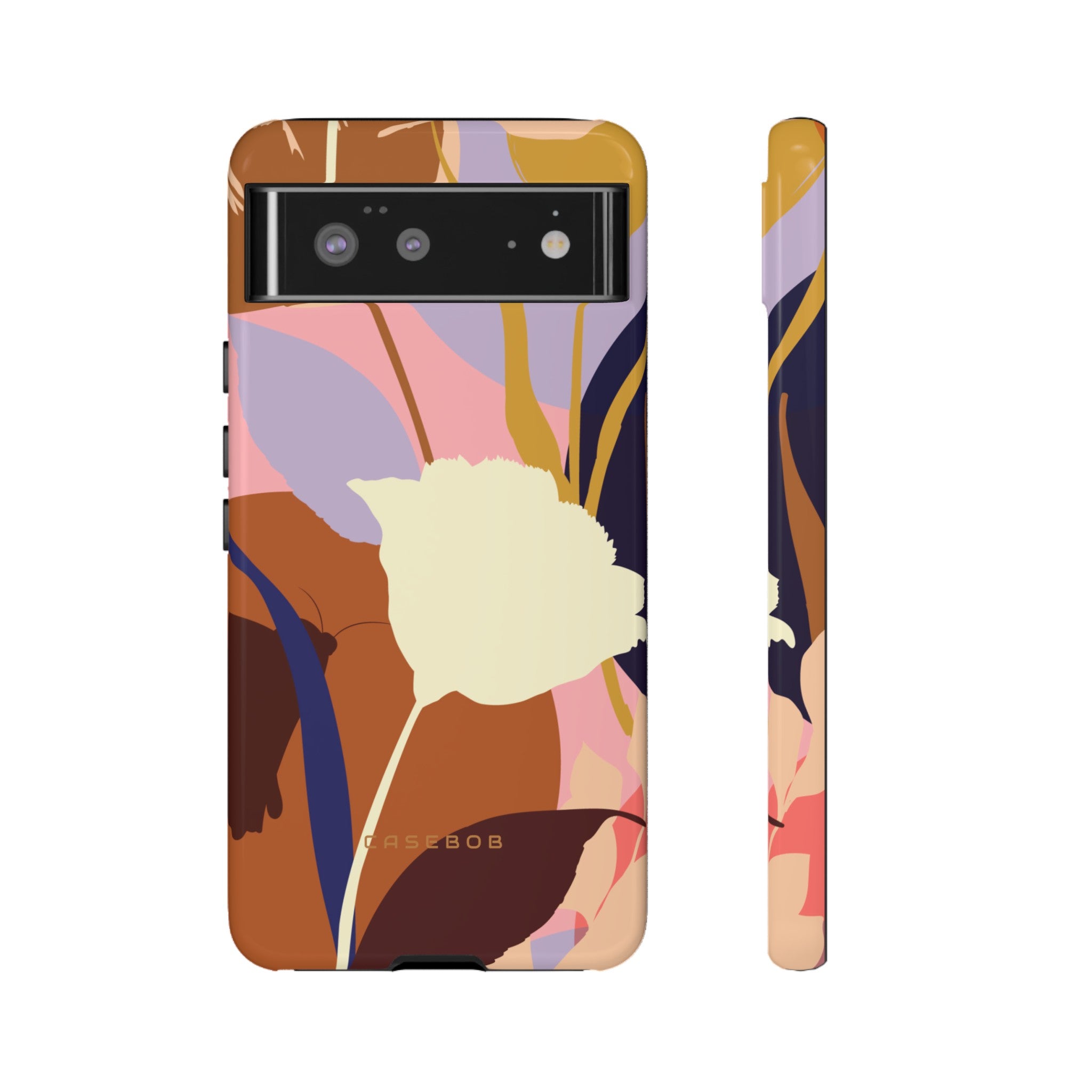 Summer Flower Silhouette iPhone case - Protective Phone Case