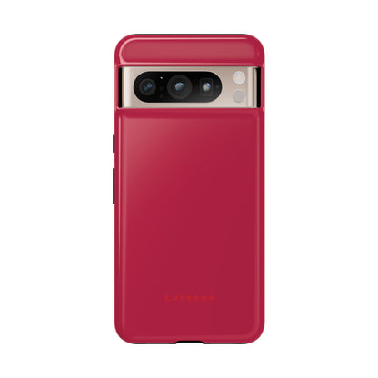 Bright Red Maroon - Protective Phone Case