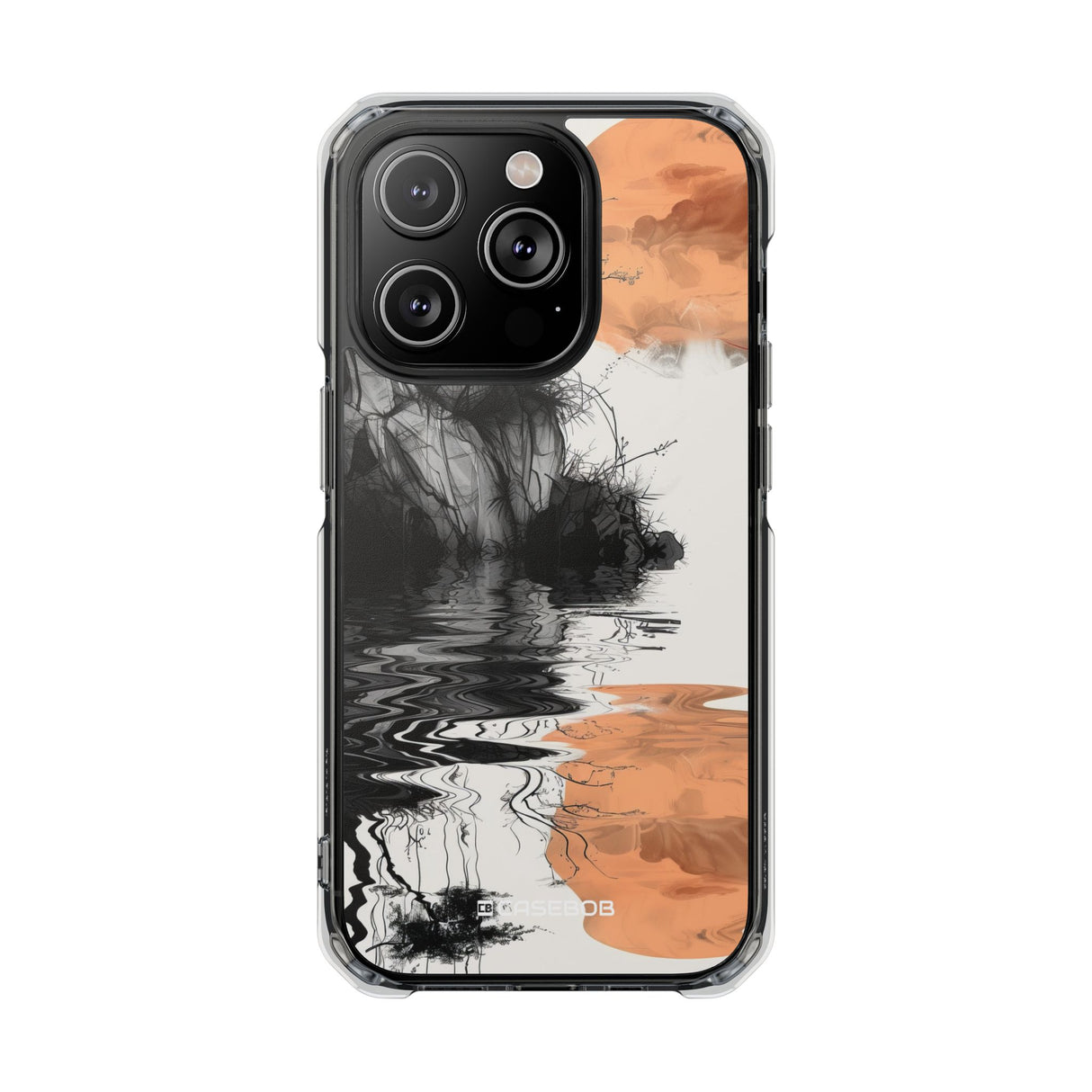 Timeless Serenity - Phone Case for iPhone (Clear Impact - Magnetic)