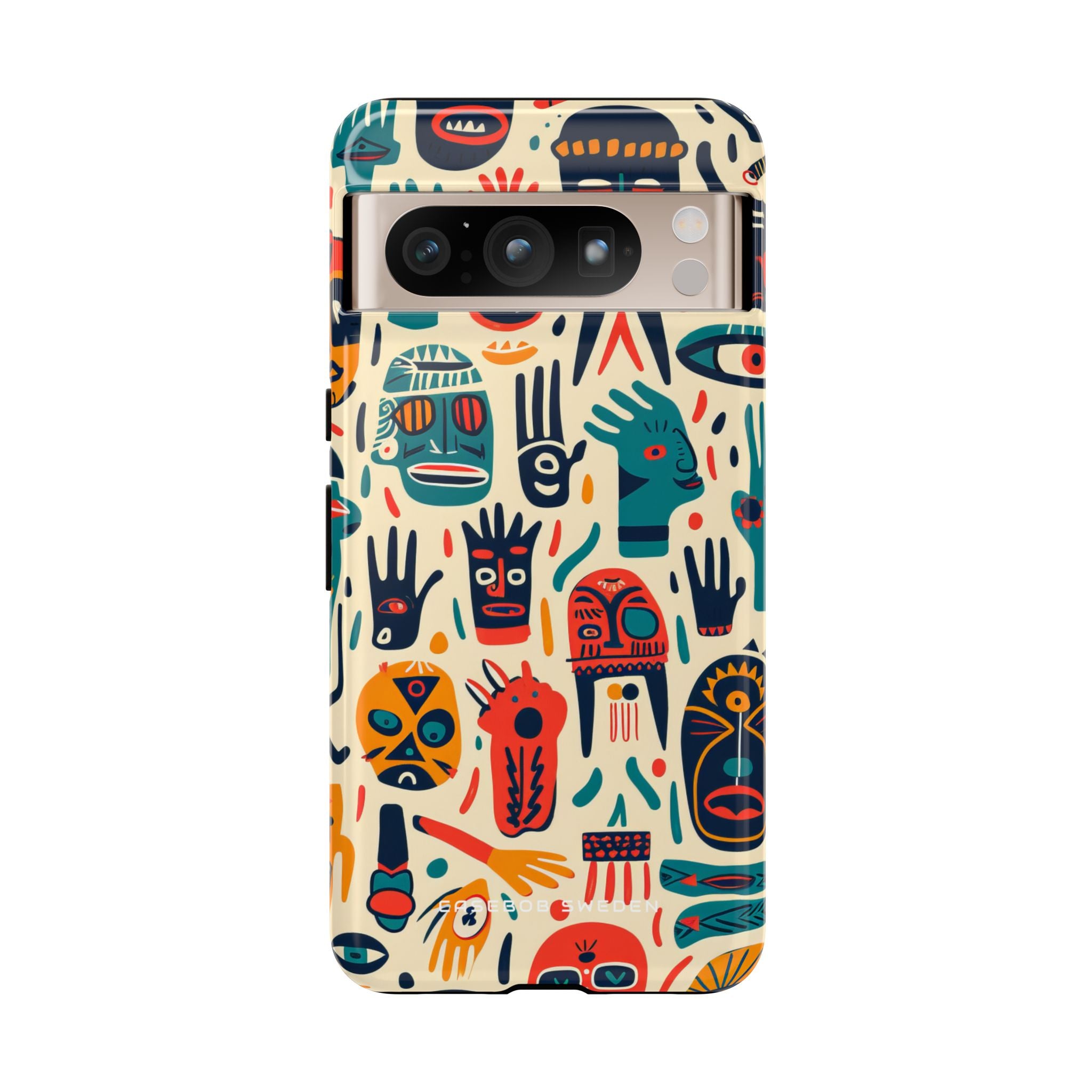 Gradient Tribalscape Vibrance Google Pixel 8 - Tough Phone Case