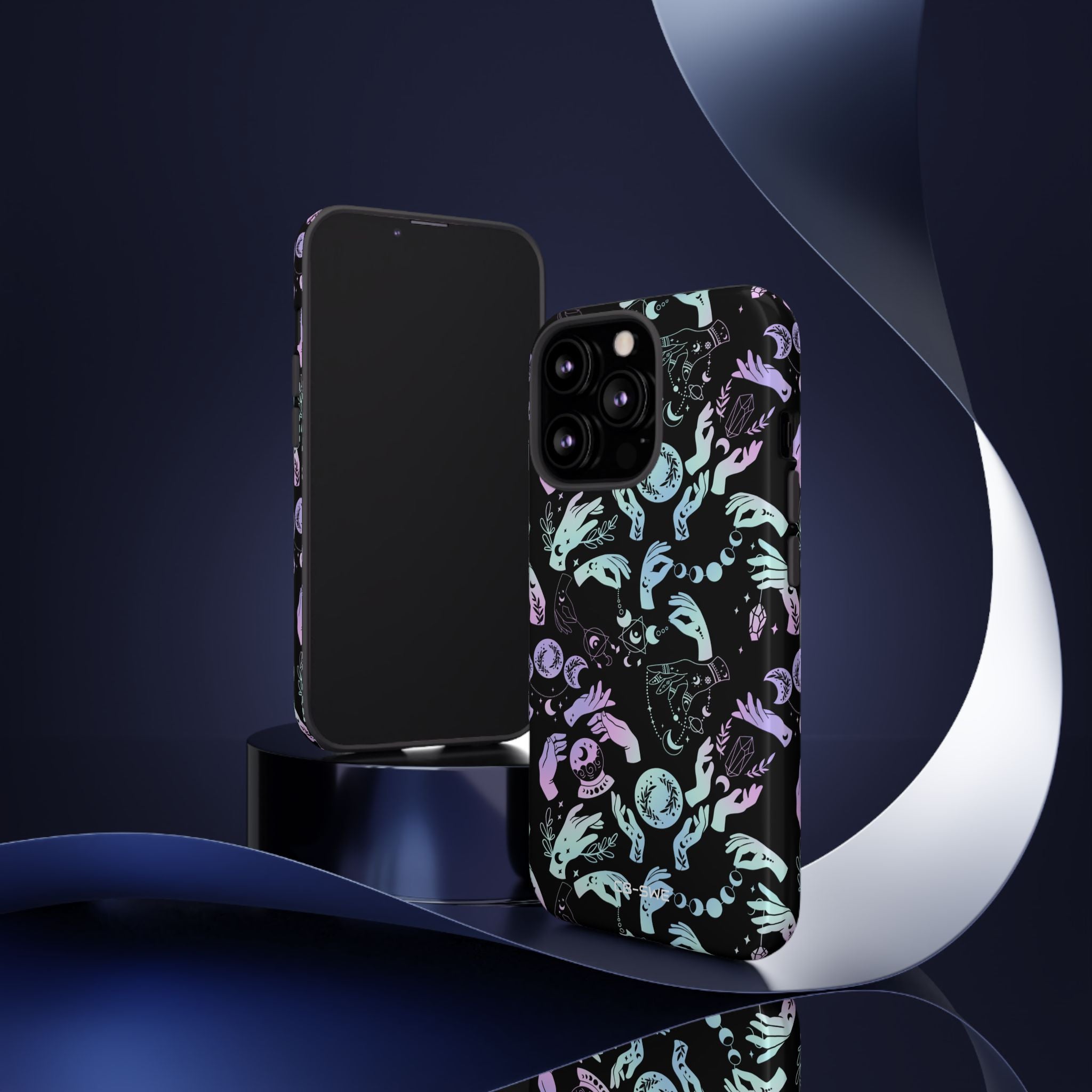 Mystical Celestial Hands - iPhone Case